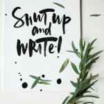 shut up and write 67dee74cd5856